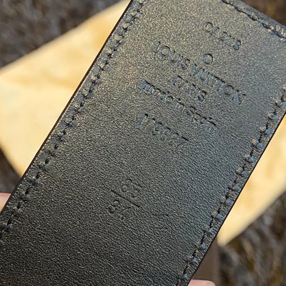 Louis Vuitton Reversible Belt ( black / brown ) main image 4